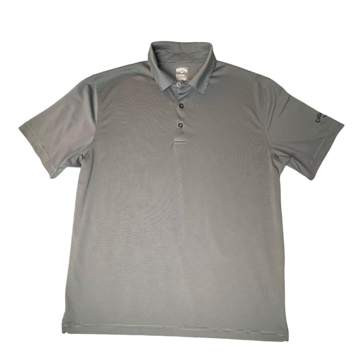 Callaway Callaway Gray Men's Sz L Golf Shirt, Opti Dry Wicking, SS Size US L / EU 52-54 / 3 - 1 Thumbnail