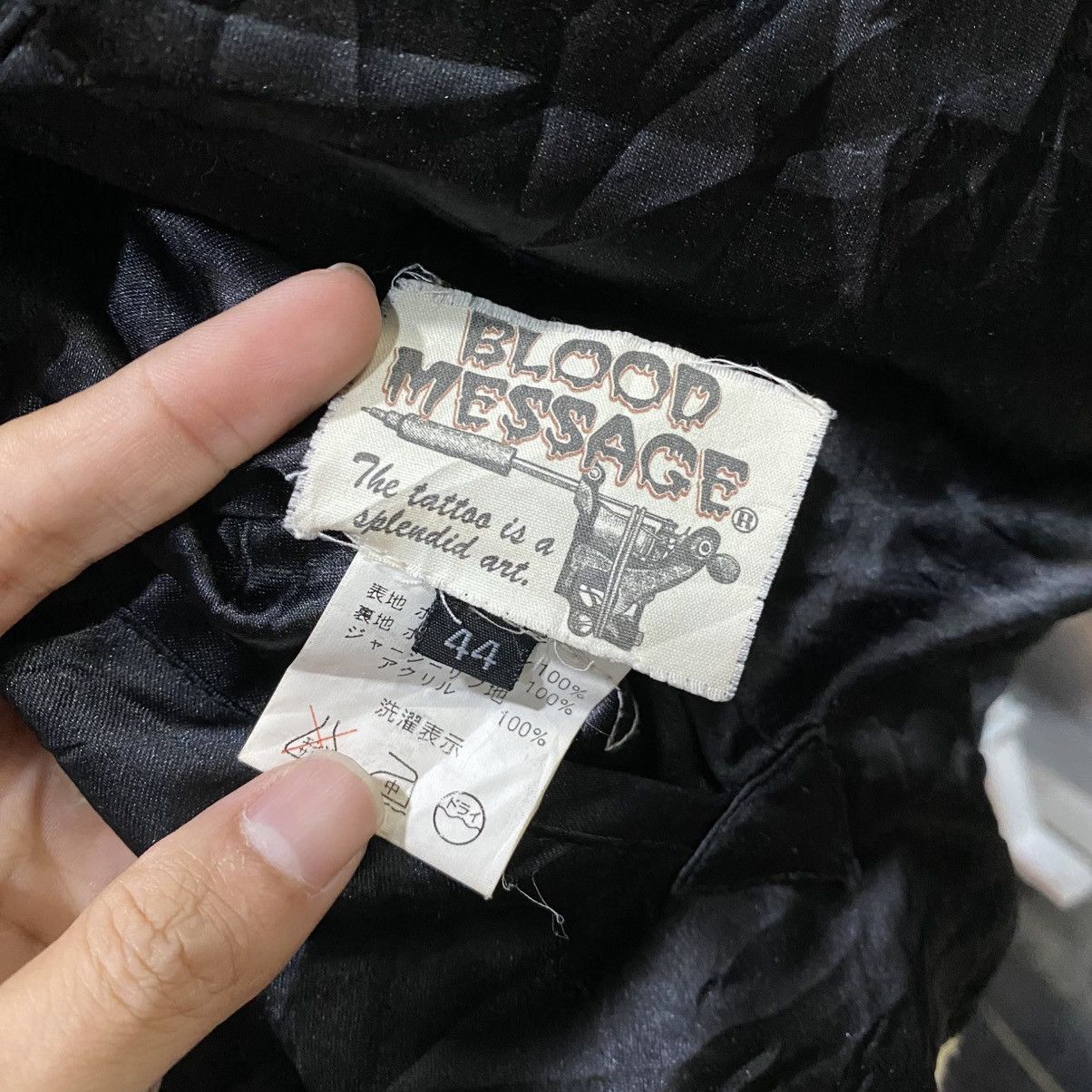 Tedman ARCHIVE Vintage Y2K Tedman Blood Message Reversible Jackets Size US L / EU 52-54 / 3 - 16 Thumbnail