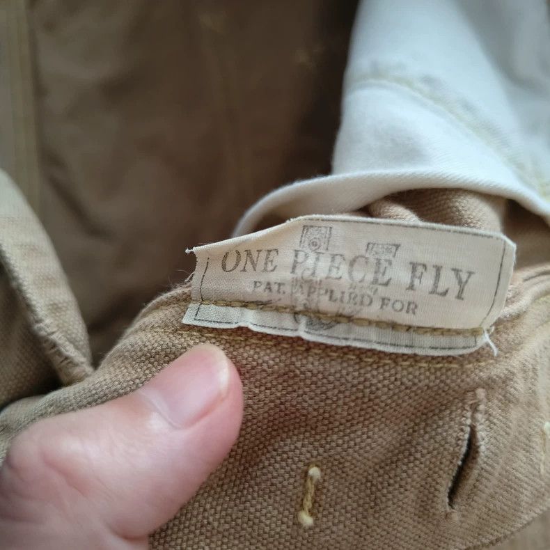 Freewheelers Freewheelers Khaki canvas underpants Size US 29 - 2 Thumbnail