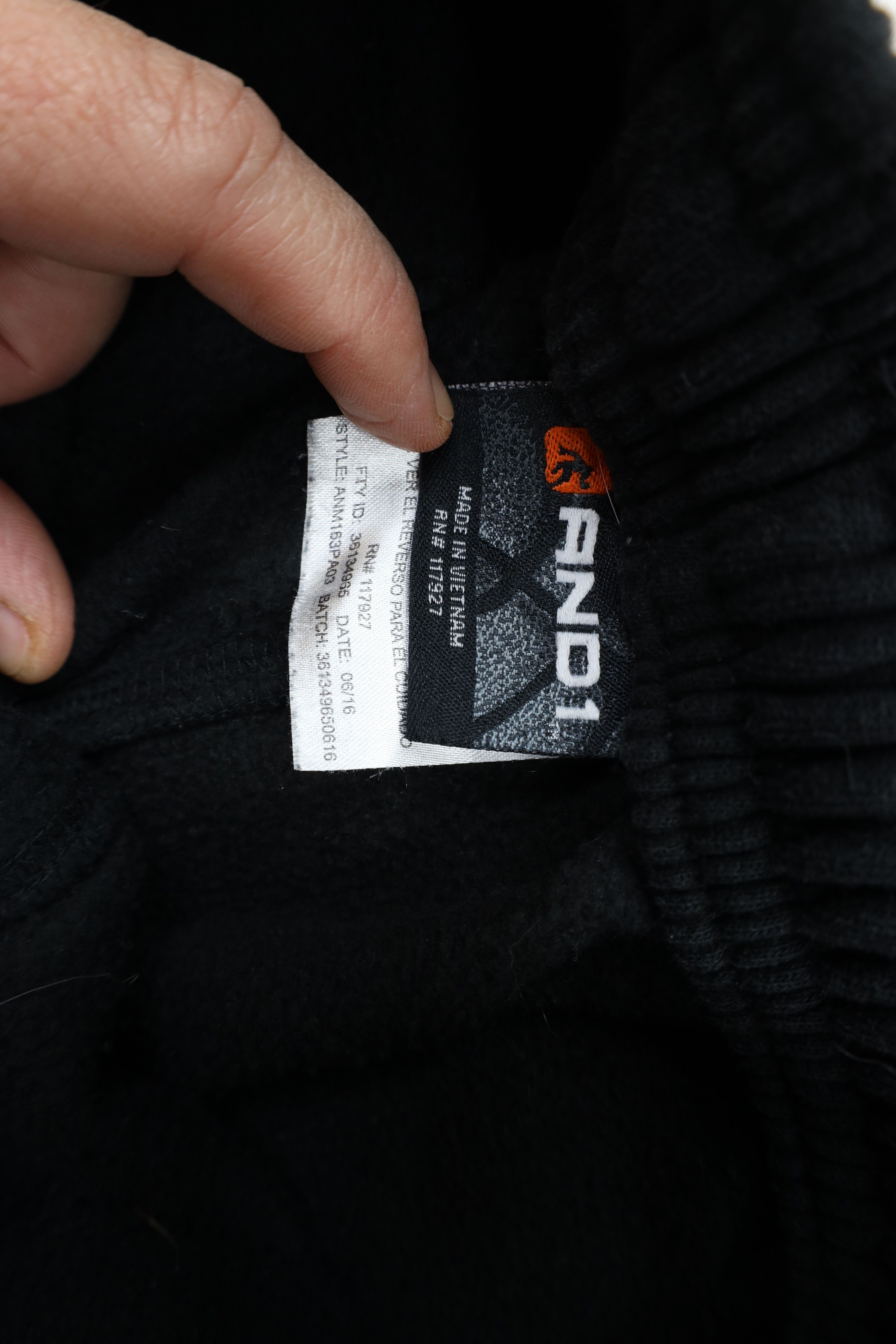Vintage Vintage And1 And One Basketball Leg Cargo Sweatpants Black Size US 34 / EU 50 - 7 Thumbnail