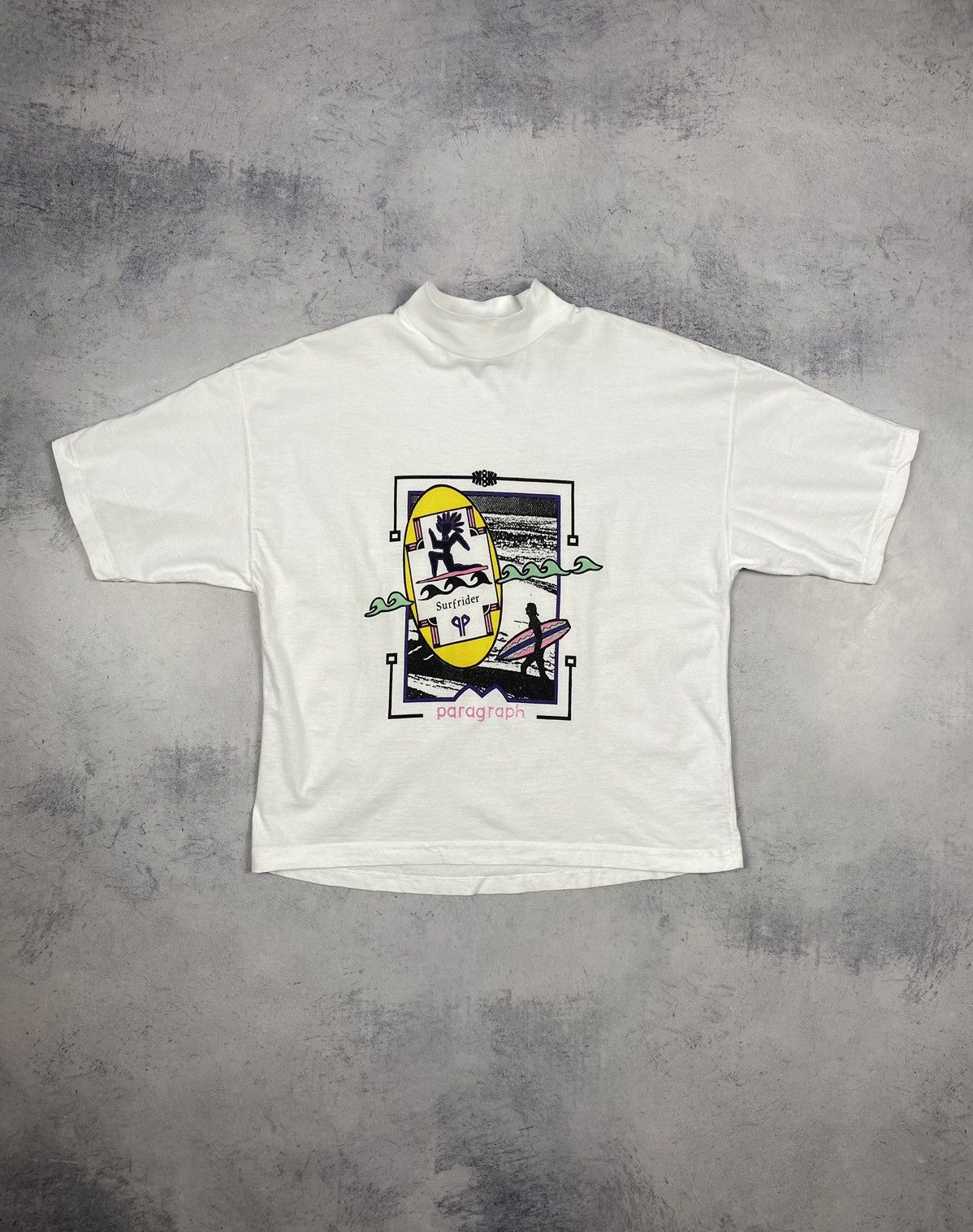 Other Vintage 90s Paragraph Surfrider T Shirt Size L / US 10 / IT 46 - 2 Thumbnail