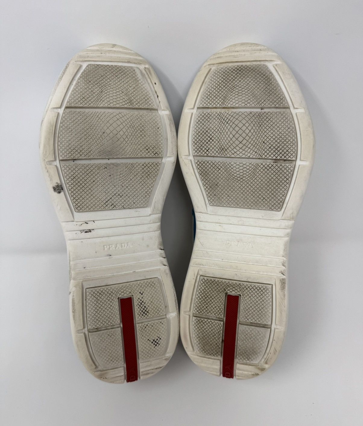 Prada Prada Americas Cup Sneaker Light Blue Size US 9 / EU 42 - 6 Thumbnail
