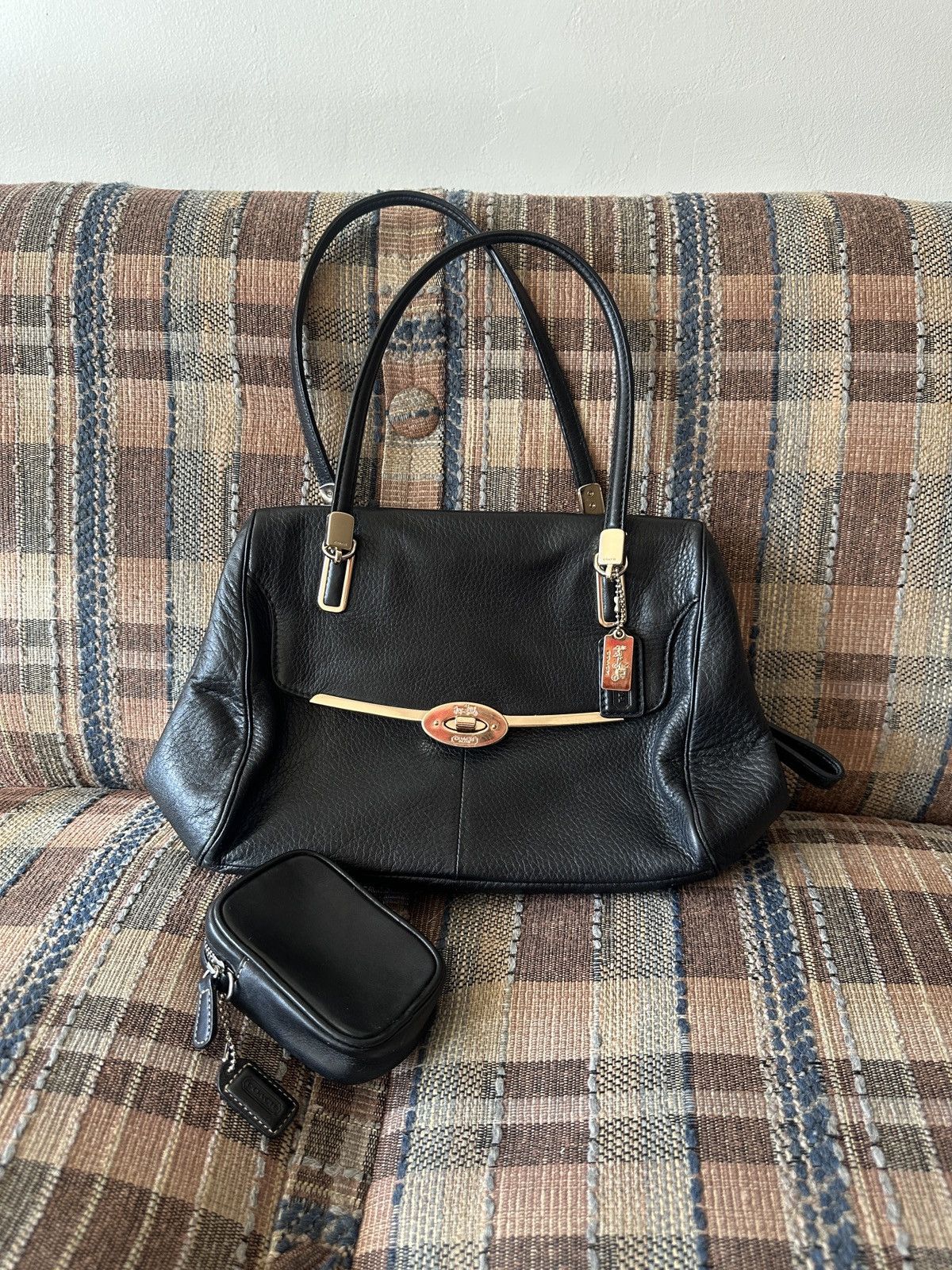 Coach Vintage Coach 25169 Madison Madeline Leather Satchel Handbag Size ONE SIZE - 1 Thumbnail