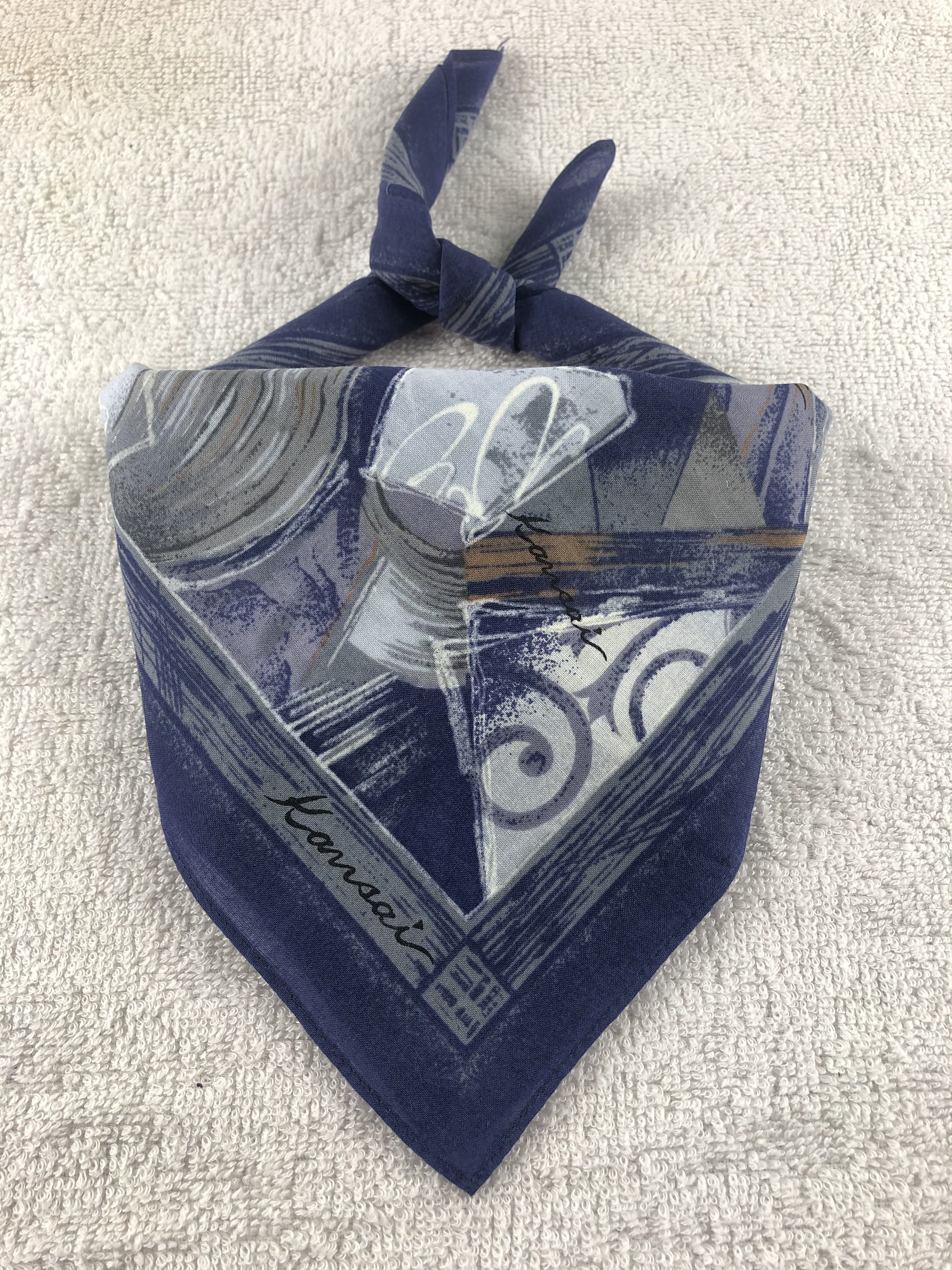 Japanese Brand × Kansai Yamamoto × Vintage Kansai Yamamoto Handkerchief / Bandana / Neckerchief Size ONE SIZE - 1 Thumbnail