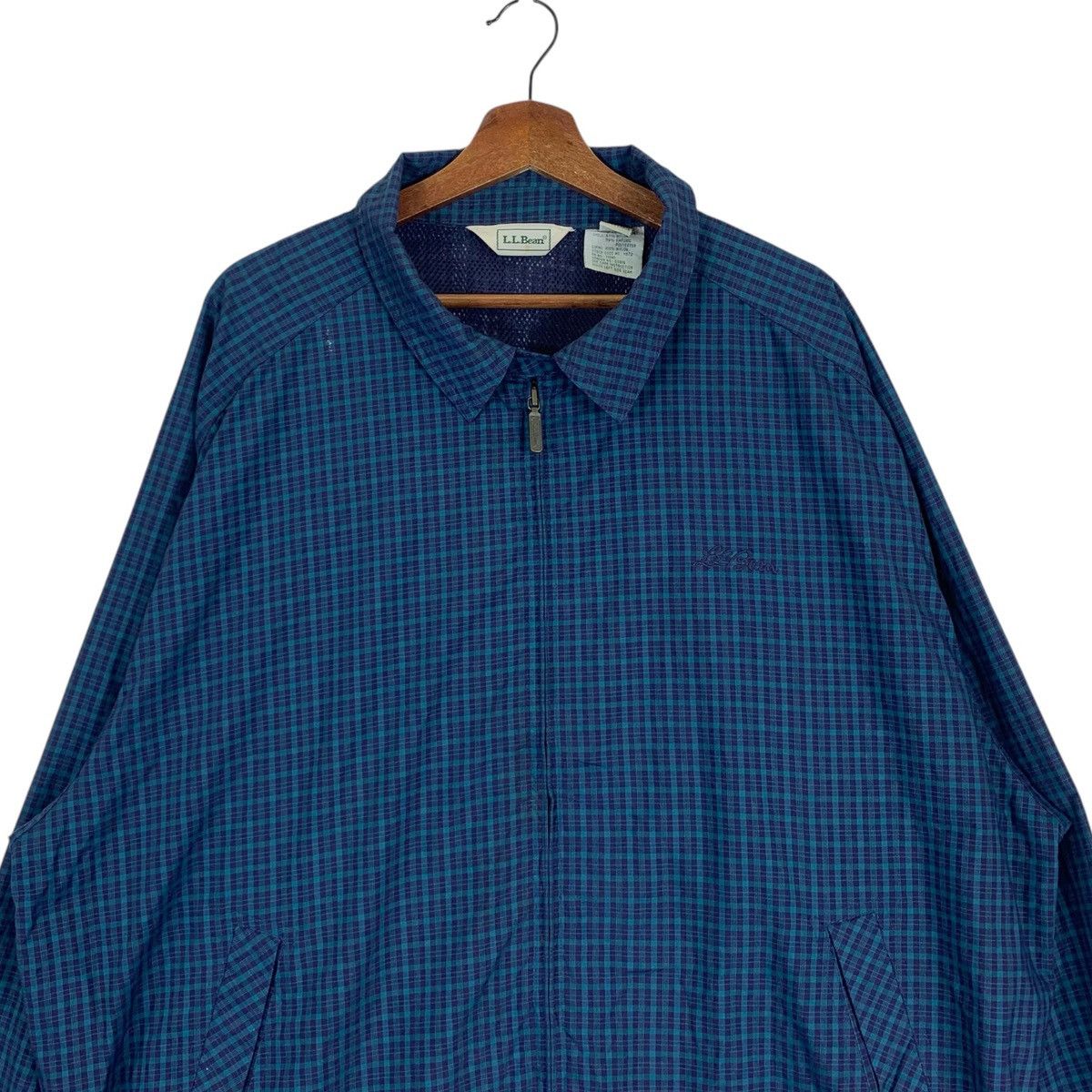 L.L. Bean Vintage L.L. Bean Checkers Style Jacket Size US XL / EU 56 / 4 - 2 Thumbnail