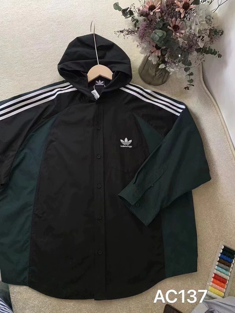 Balenciaga Balenciaga Hooded Jacket 2504-Nextarrow Size US L / EU 52-54 / 3 - 1 Thumbnail