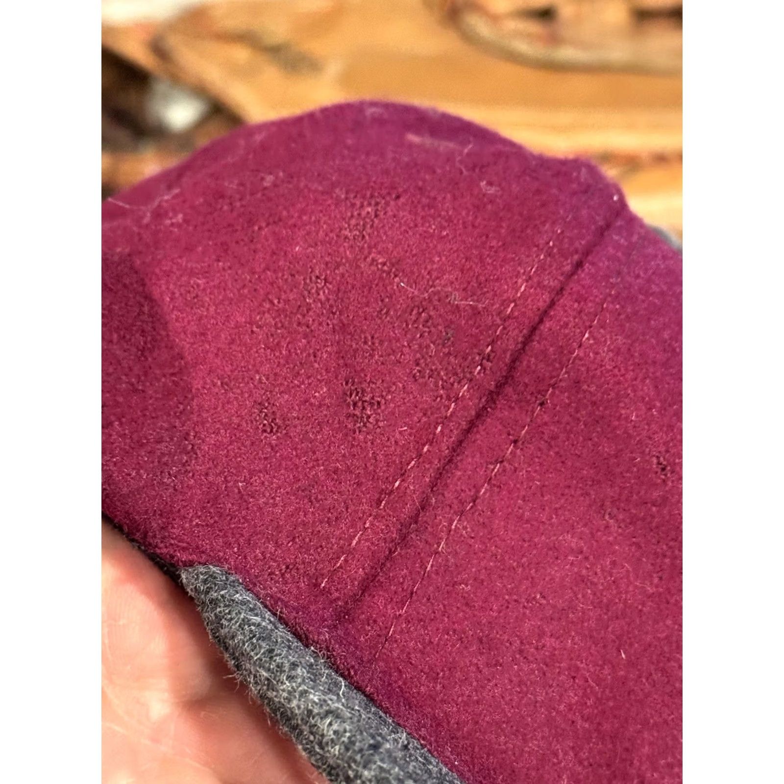 Vintage VINTAGE JAY FBI MOST WANTED 1997 SnapBack Hat Cap Wool Blend Burgundy Gray Rap Men One Size Burgundy Snapback 90s Hip Hop Mens Size ONE SIZE - 6 Thumbnail