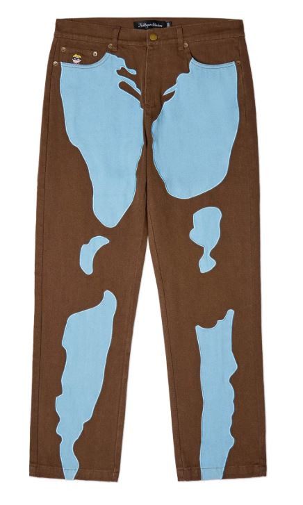 KidSuper Kid super Women Body Denim Pant L Size 33" - 1 Thumbnail