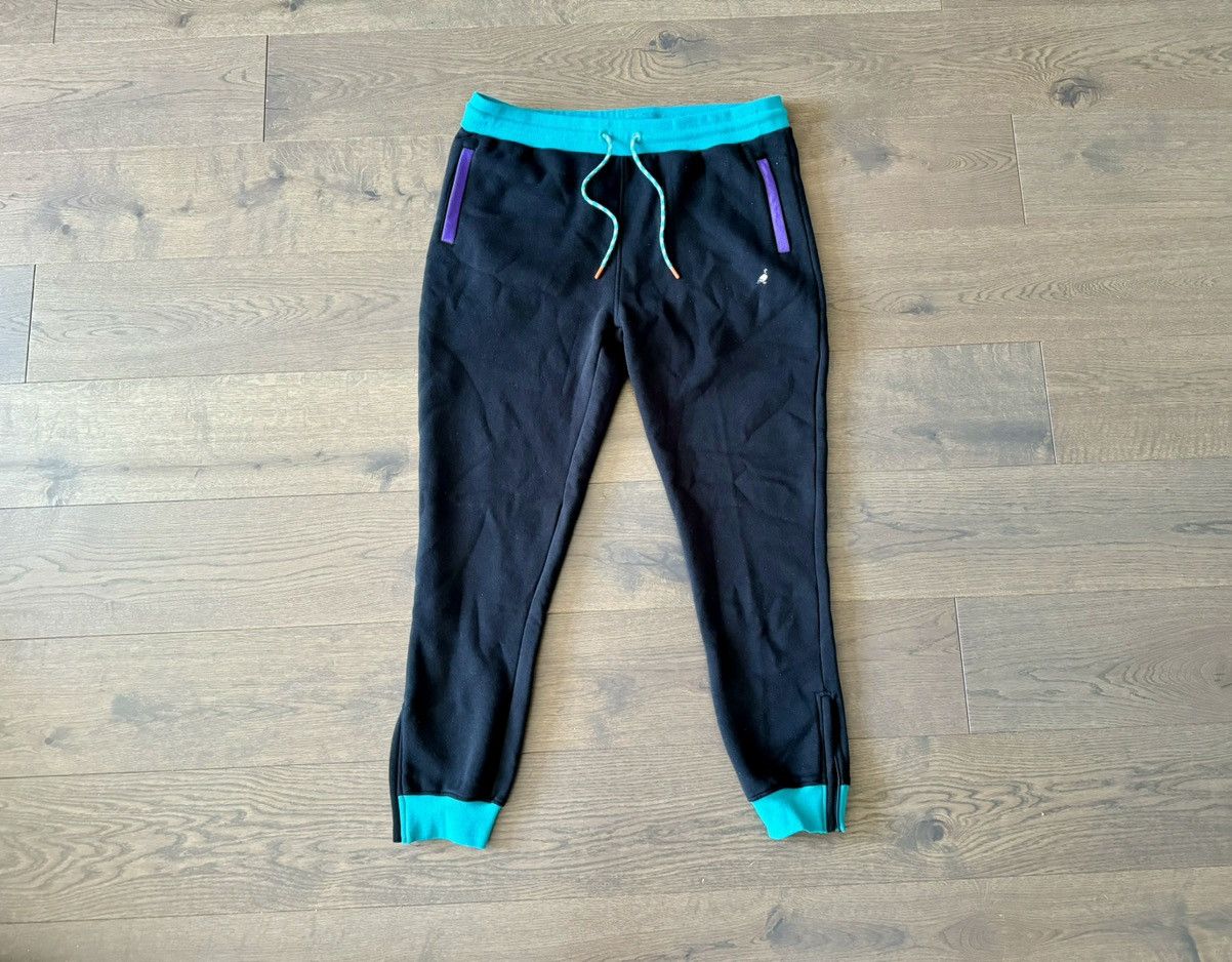 Staple Staple Pigeon Ankle Zip Black Sweat Pants Size US 36 / EU 52 - 1 Thumbnail
