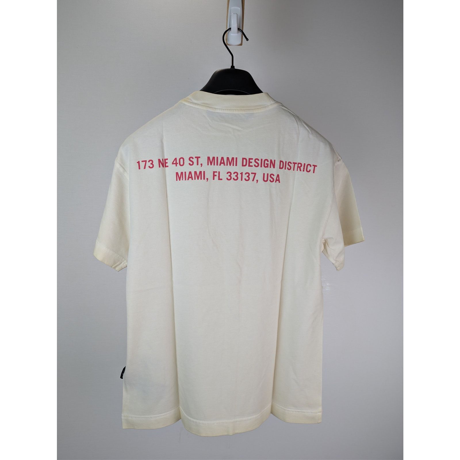 Palm Angels o1rshd1 Dos Miami T-Shirt in Off White / Fuch Size US S / EU 44-46 / 1 - 11 Thumbnail