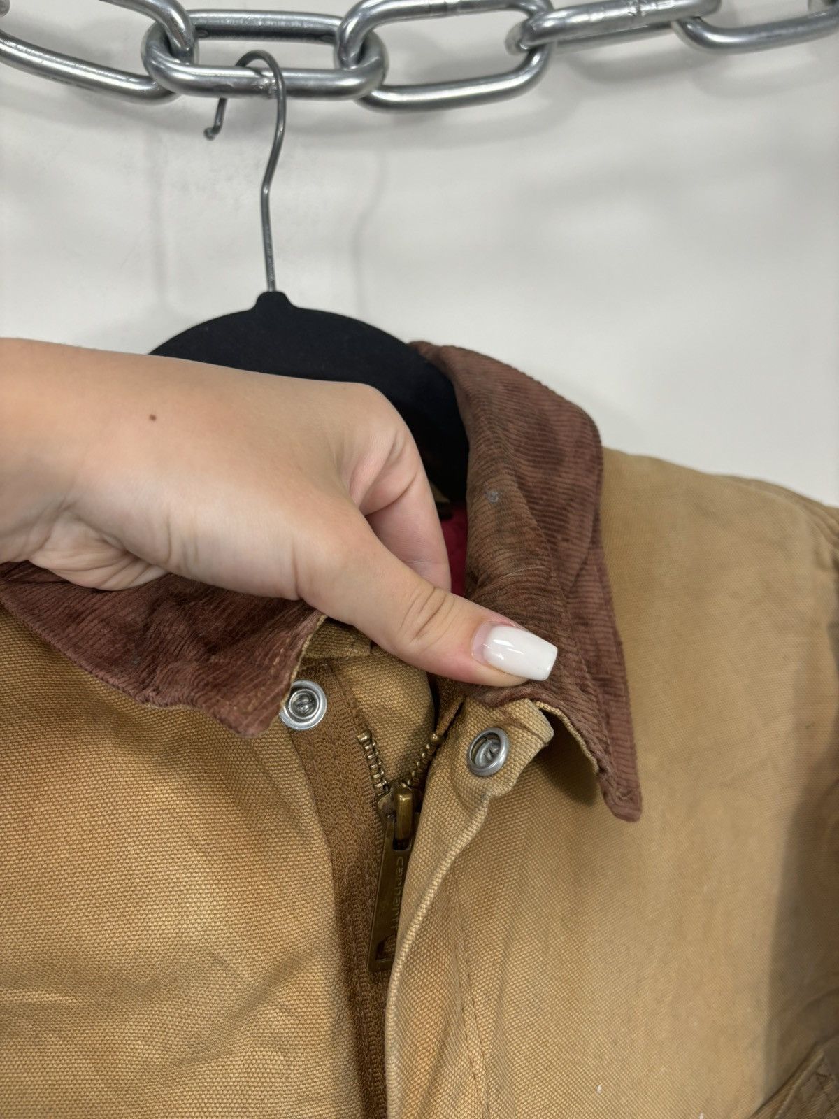 Carhartt Vintage 90s Carhartt Y2K Faded Boxy Cropped Detroit Jacket Size US M / EU 48-50 / 2 - 15 Thumbnail