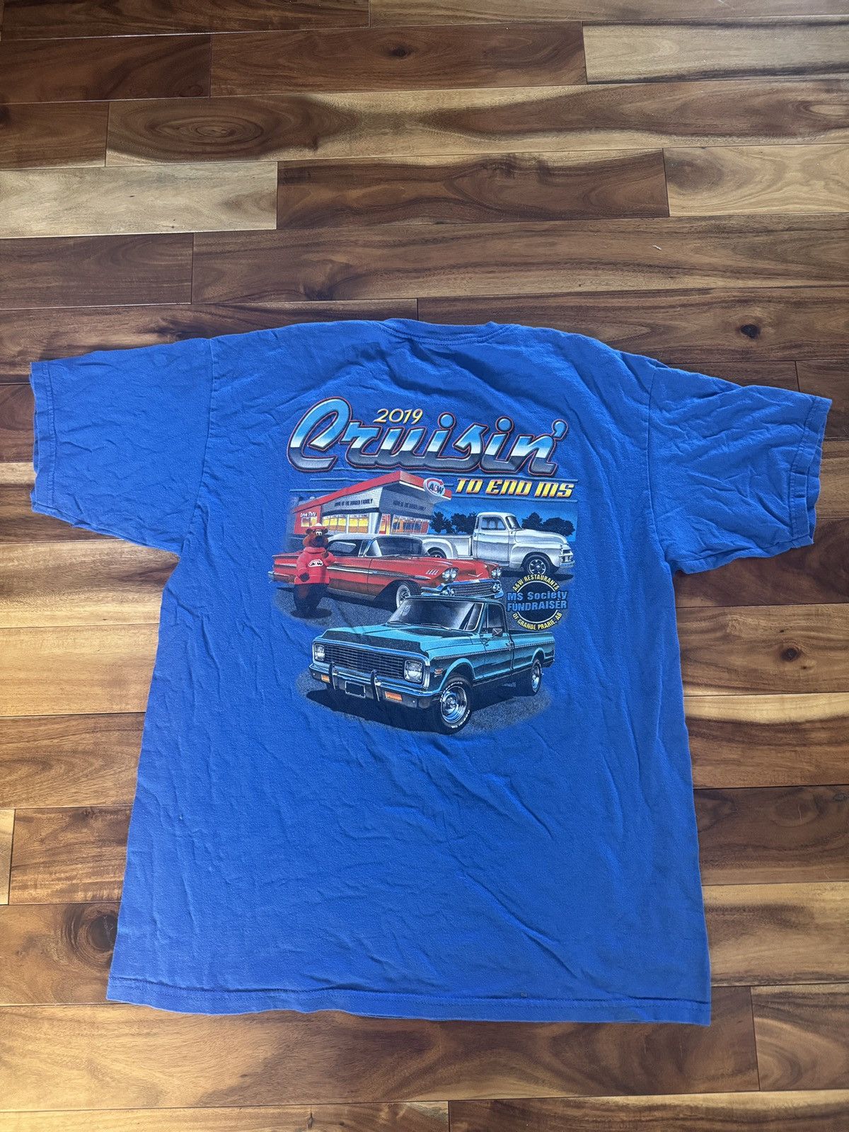 Vintage Vintage cruisin car meet T-shirt Size US L / EU 52-54 / 3 - 1 Thumbnail