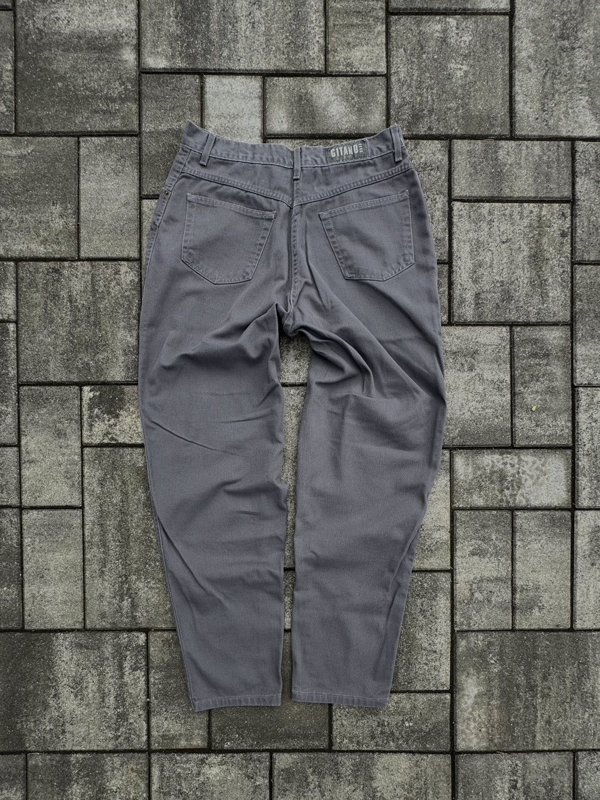 Vintage VINTAGE GRAY BAGGY JEANS AVANT GARDE Y2K JAPANESE DENIM Size US 32 / EU 48 - 2 Thumbnail