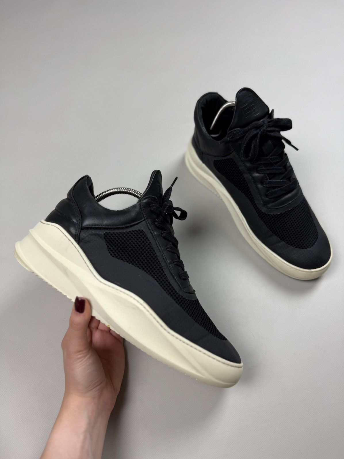 Filling Pieces Filling Pieces Men’s Low Top Sneakers Shoes Size EU 42 US 9 Size US 9 / EU 42 - 5 Thumbnail