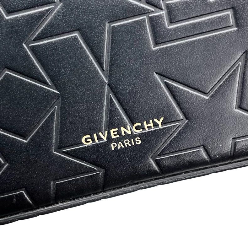 Givenchy Givenchy Classic black, embossed star leather handbag Size ONE SIZE - 4 Thumbnail