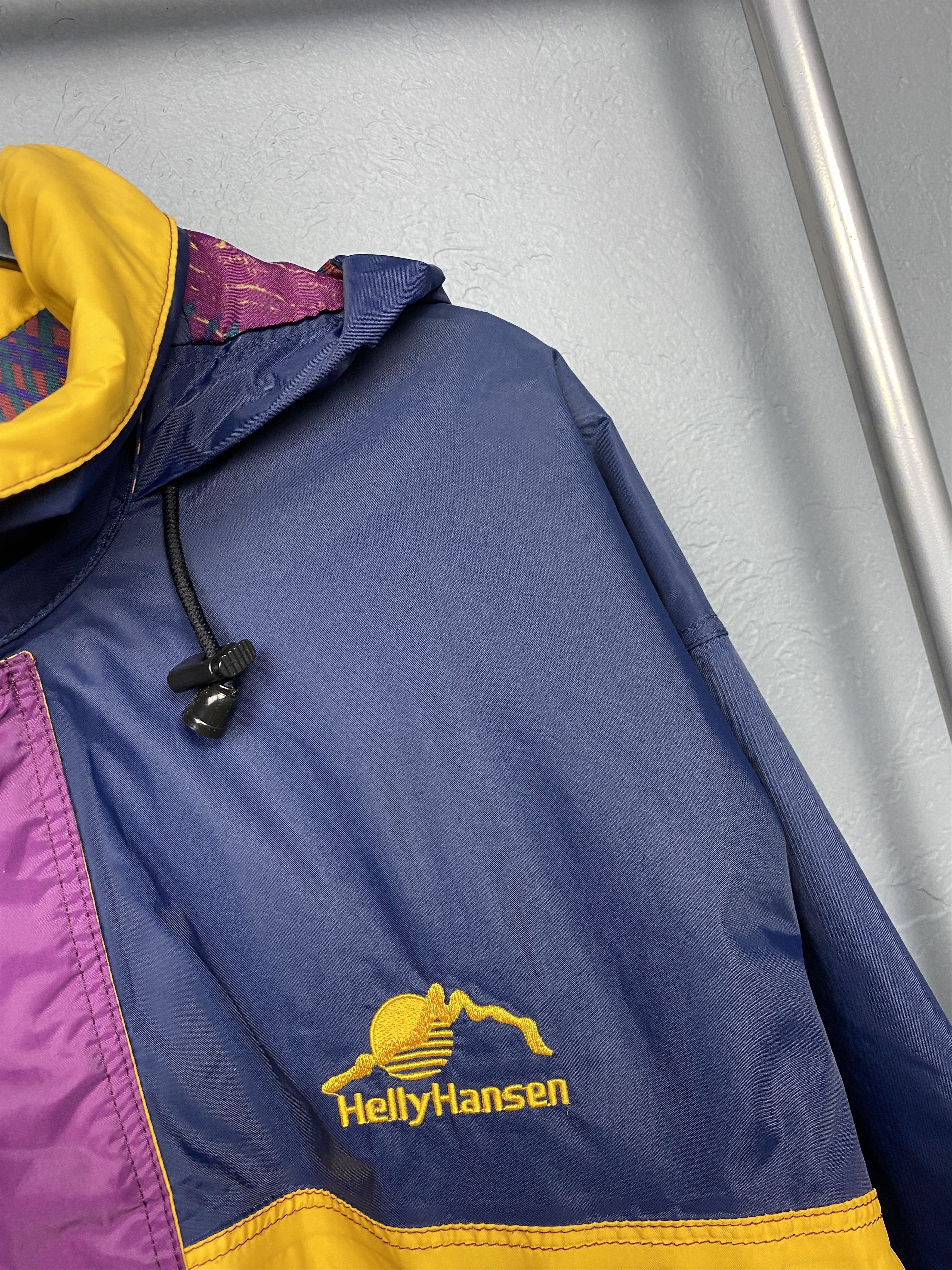 Helly Hansen × Vintage Helly Hansen 90s Vintage Mens Waterproof Jacket Size US L / EU 52-54 / 3 - 4 Thumbnail