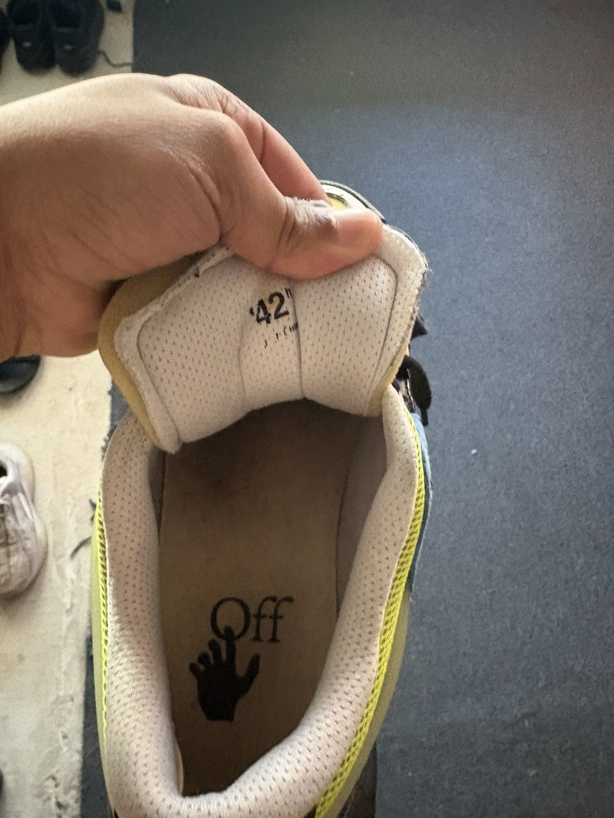 Off-White Off White ODSY 1000 in Green Bone Size US 9.5 / EU 42-43 - 4 Thumbnail