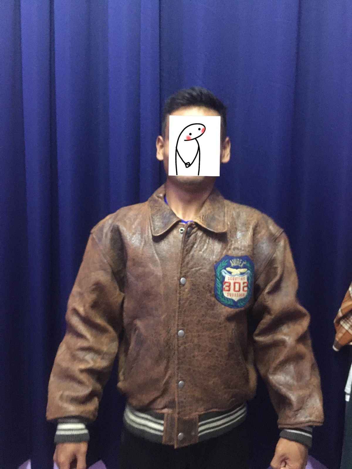 Avirex × Vintage Vintage Avirex Mohawks leather varsity jacket Size US XS / EU 42 / 0 - 21 Thumbnail