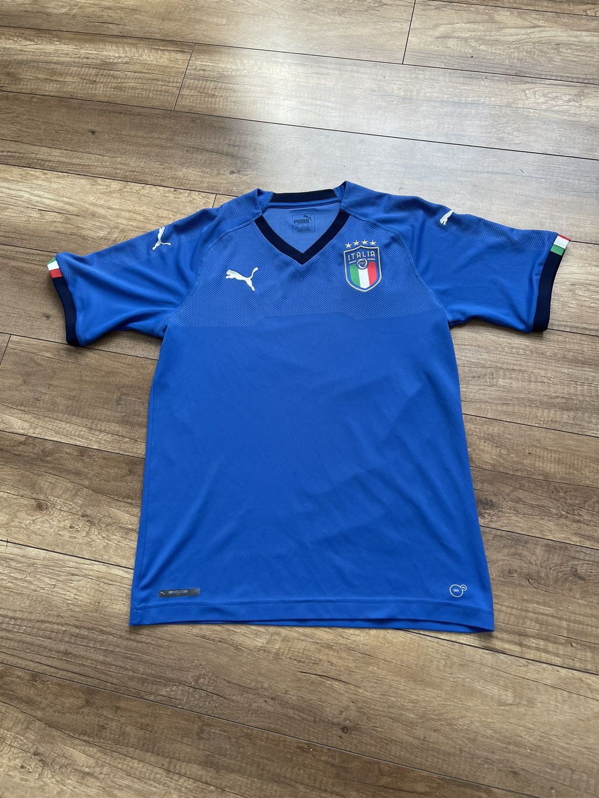 Puma 2018/2019 Puma Italy Soccer Jersey T-Shirt Tee Size US M / EU 48-50 / 2 - 2 Thumbnail