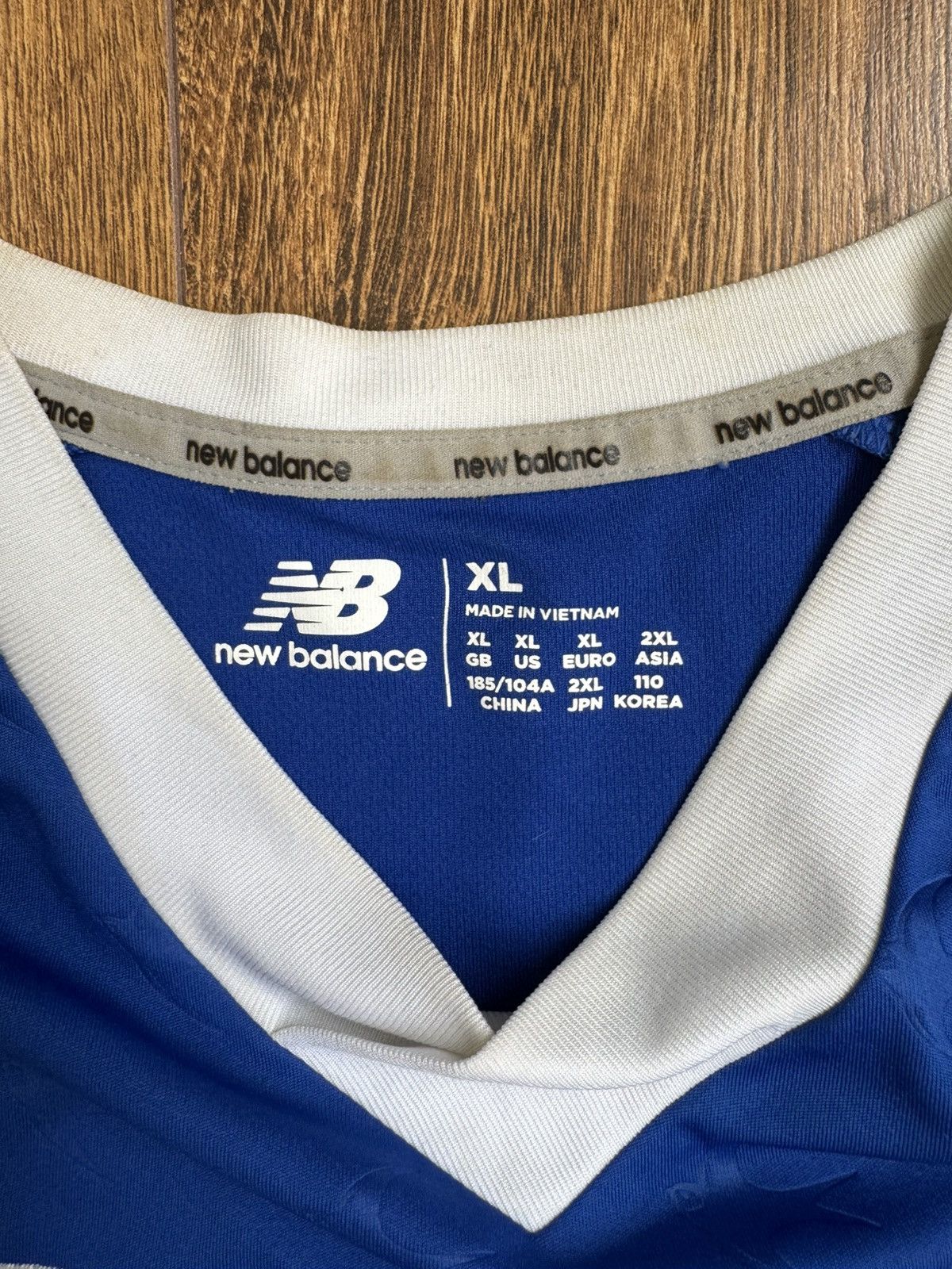 New Balance New Balance Cardiff City FC 2022/23 Away Shirt jersey Size US XL / EU 56 / 4 - 8 Thumbnail