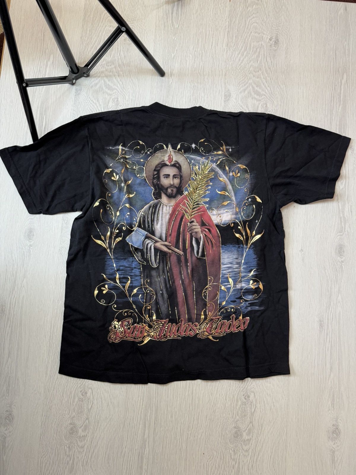 Vintage Vintage Rare 90’s San Judas Tadeo Mexican Bootleg Size US M / EU 48-50 / 2 - 4 Thumbnail