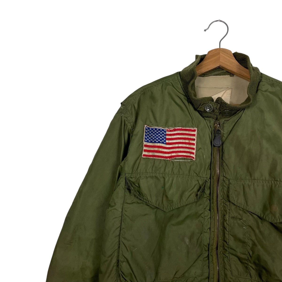 Vintage Vintage 50s USAF Military WEP Flight Jacket Size US L / EU 52-54 / 3 - 6 Thumbnail