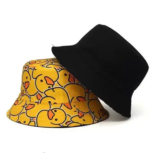 Other Outdoor Reversible Yellow Duck Hat Size ONE SIZE - 2 Thumbnail