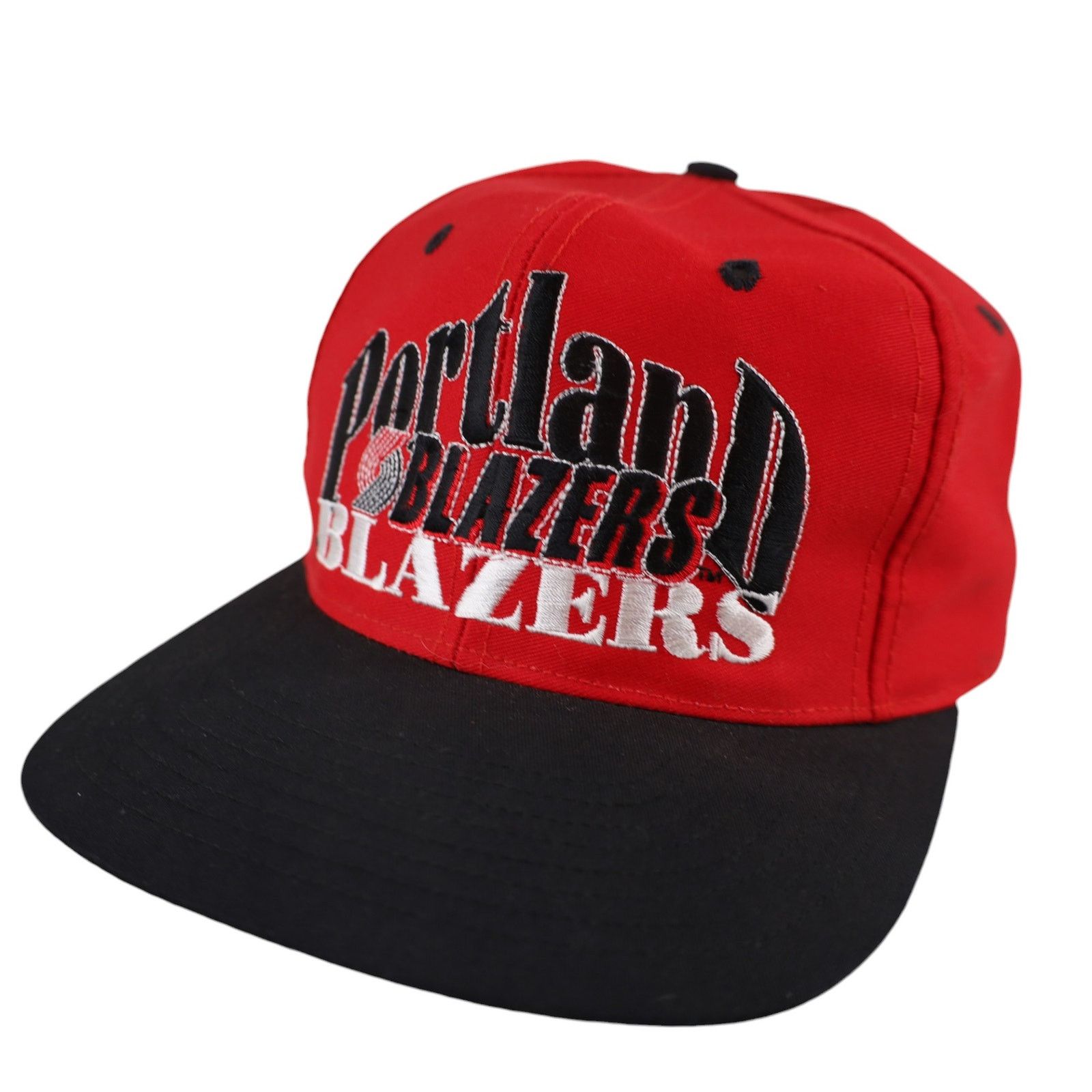 NBA × Vintage VTG 90s Limited Edition Portland Blazers Snapback Hat Size ONE SIZE - 1 Thumbnail