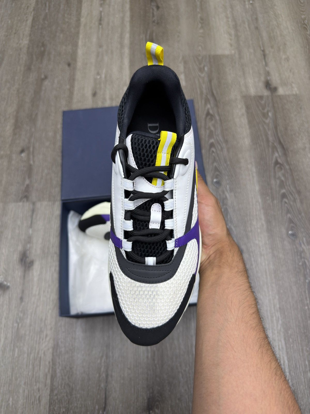 Dior Dior B22 Violet White Size US 11 / EU 44 - 3 Thumbnail