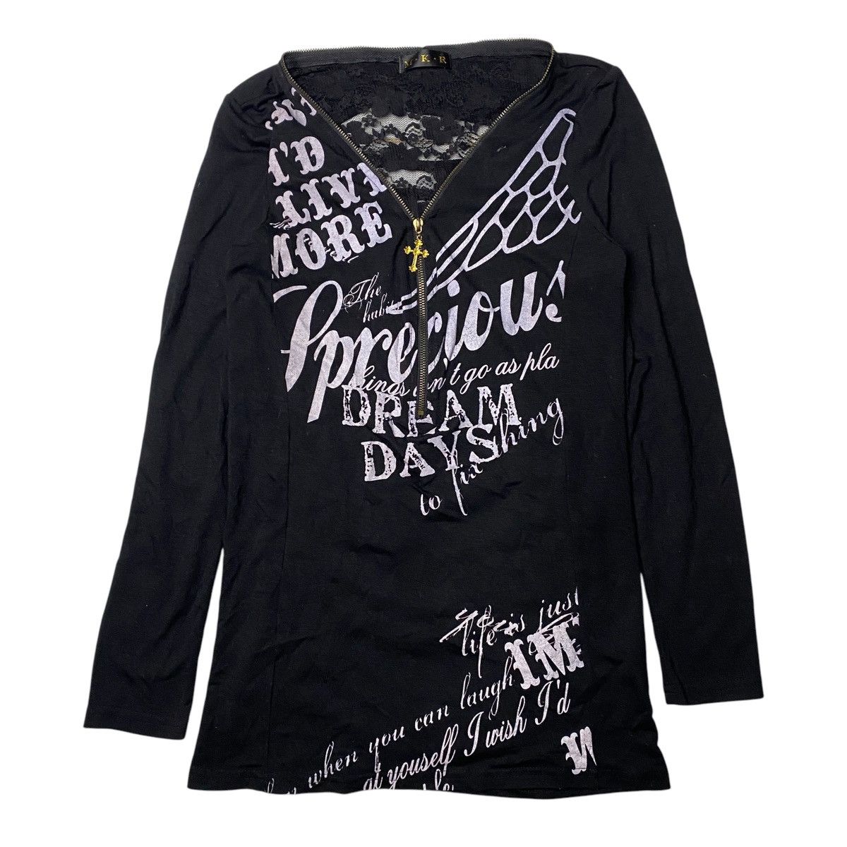 Hysteric Glamour 90's Brad Pitt Fight Club Promo Longsleeve | Grailed