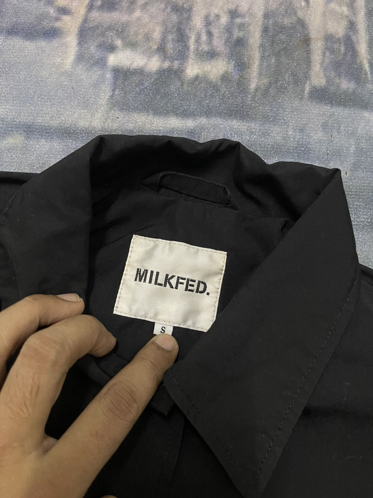 Japanese Brand 2000s MILKFED SPELLOUT COACH JACKET RARE DESIGN Size US S / EU 44-46 / 1 - 7 Thumbnail