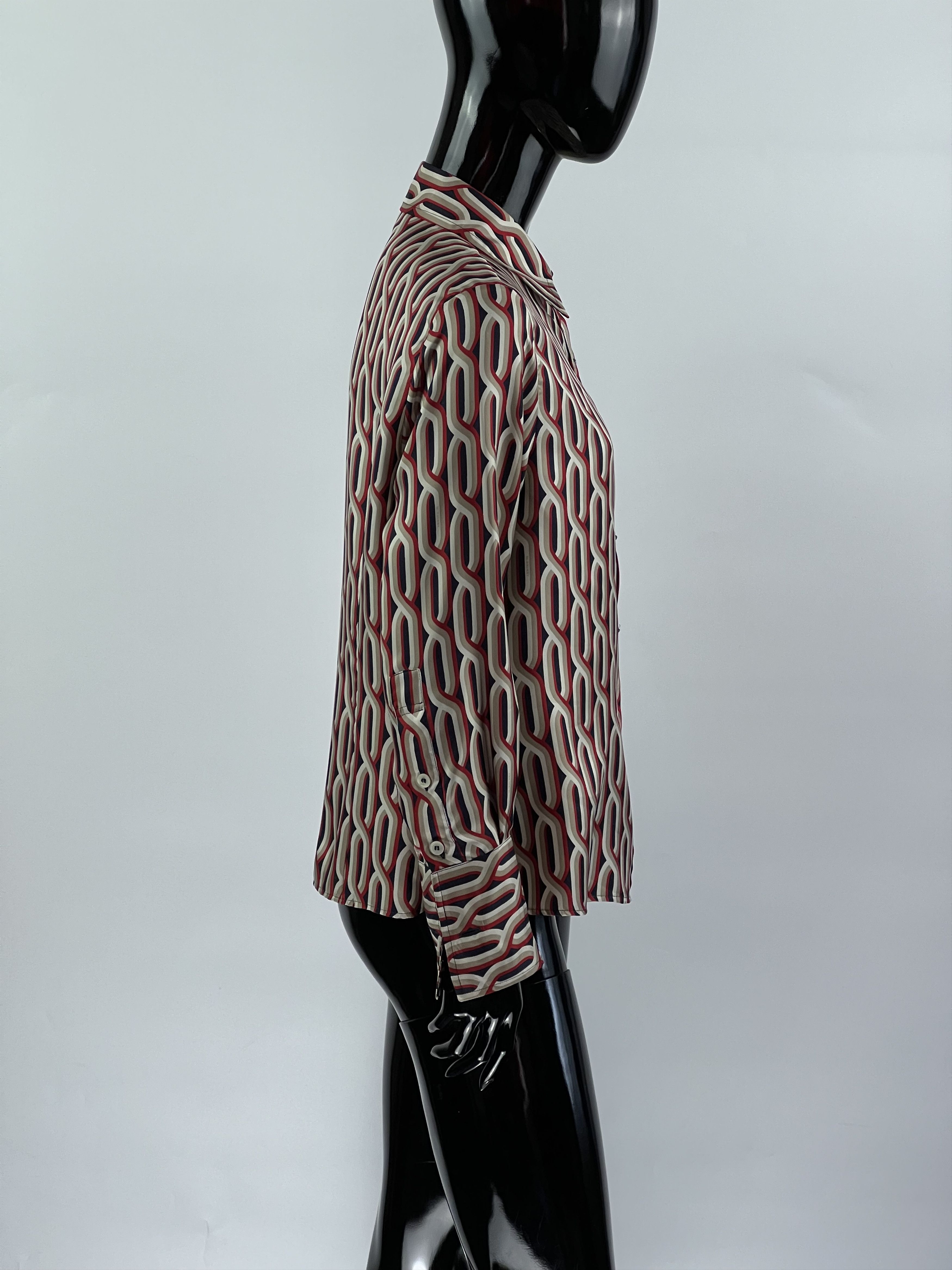 Burberry Burberry London Women's Silk Button Up Shirt Blouse Size 42 Size M / US 6-8 / IT 42-44 - 2 Thumbnail