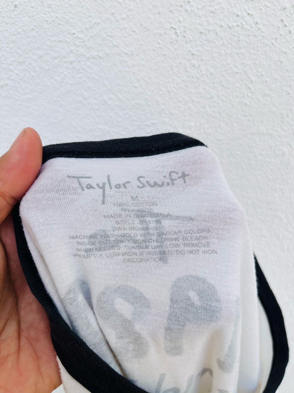 Band Tees × Vintage Vintage Tailor Swift The 1989 World Tour Ringer Shirt Size US S / EU 44-46 / 1 - 10 Thumbnail