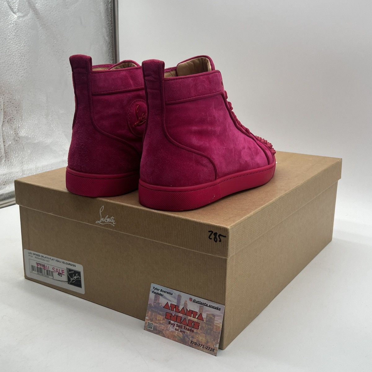 Christian Louboutin Christian Louboutin Lou spike Orlato flat rose Size US 9.5 / EU 42-43 - 5 Thumbnail