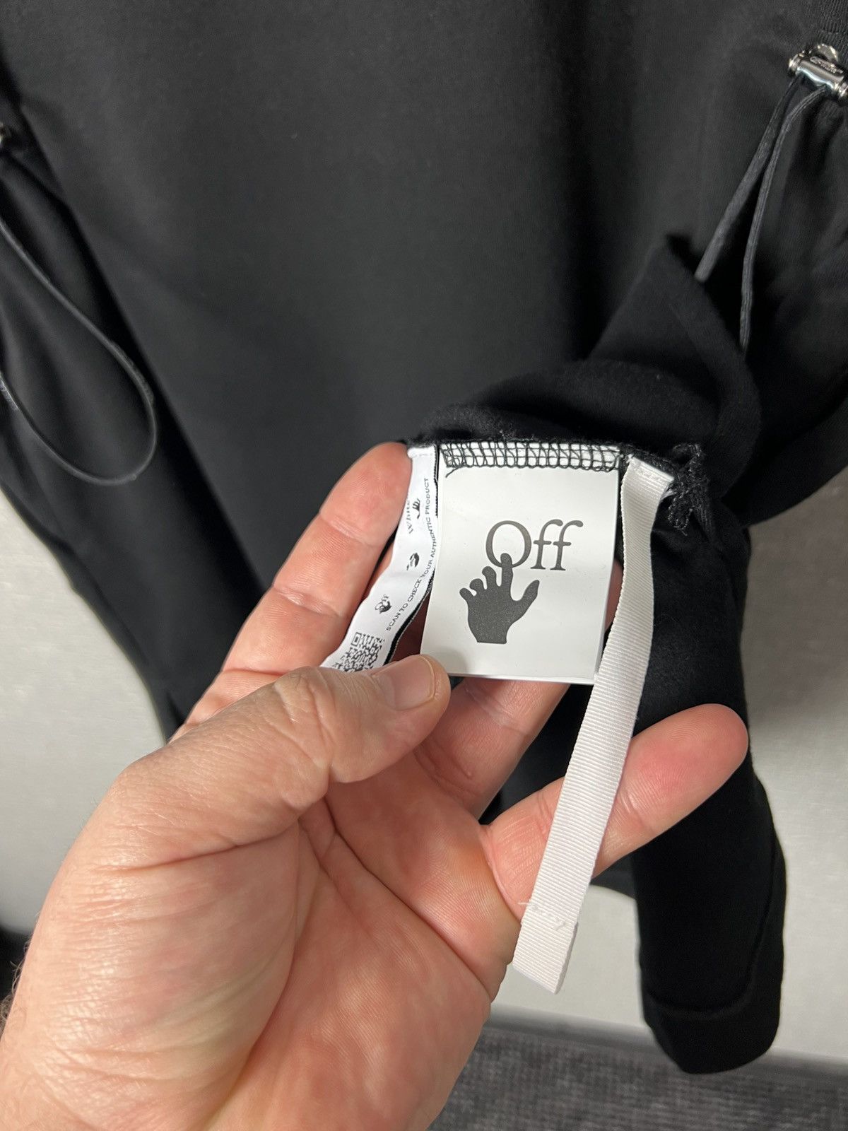 Off-White × Virgil Abloh Off-White Virgil Abloh Logo Coulisse T-Shirt Dress In Black Size M / US 6-8 / IT 42-44 - 16 Thumbnail