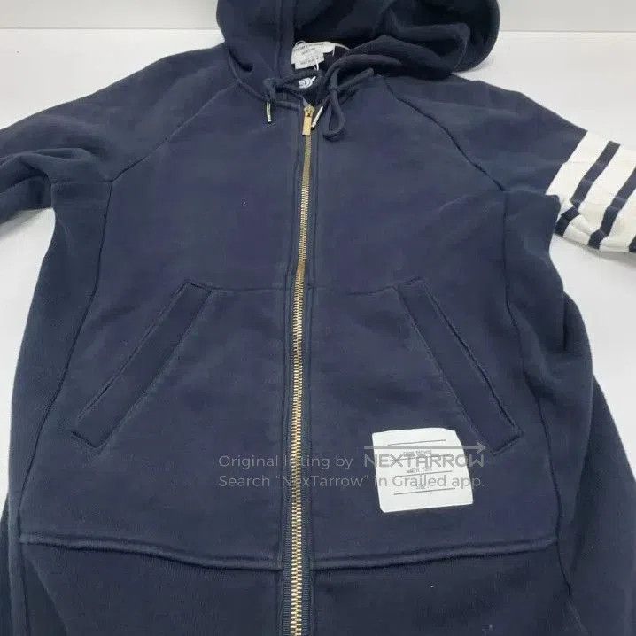 Thom Browne Thom Browne Classic Stripe Hooded Sweatshirt. Size US M / EU 48-50 / 2 - 4 Thumbnail