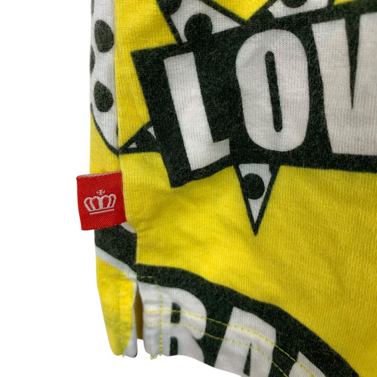 Vintage Vintage BABY DOLL FREEDOM Over Print AOP Polo Tee Shirt Size M / US 6-8 / IT 42-44 - 10 Thumbnail