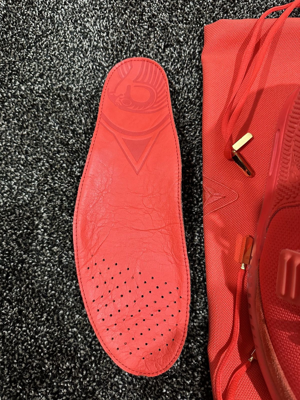Kanye West × Nike Nike Air Yeezy 2 SP Kanye West Red October Sneakers 2014 Size US 10.5 / EU 43-44 - 18 Thumbnail