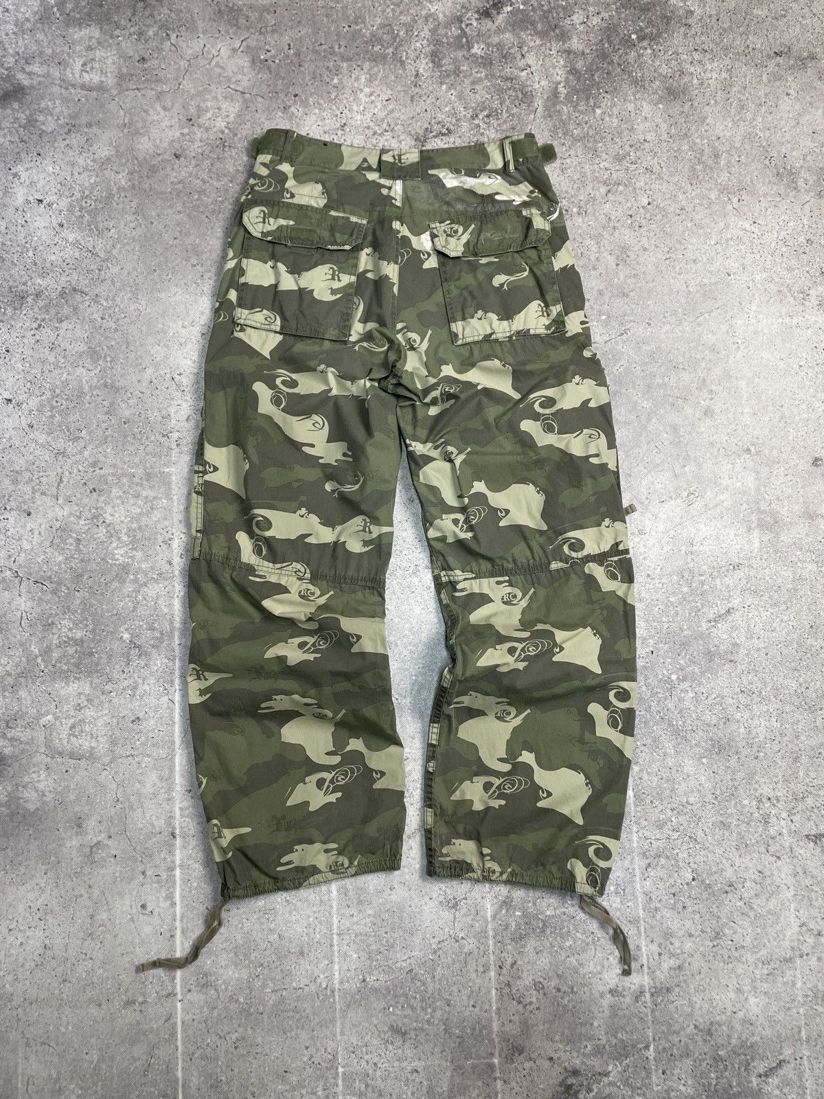 Rip Curl Vintage Junya Watanabe Style Striped Opium Denim Jeans Y2K Size US 30 / EU 46 - 11 Thumbnail