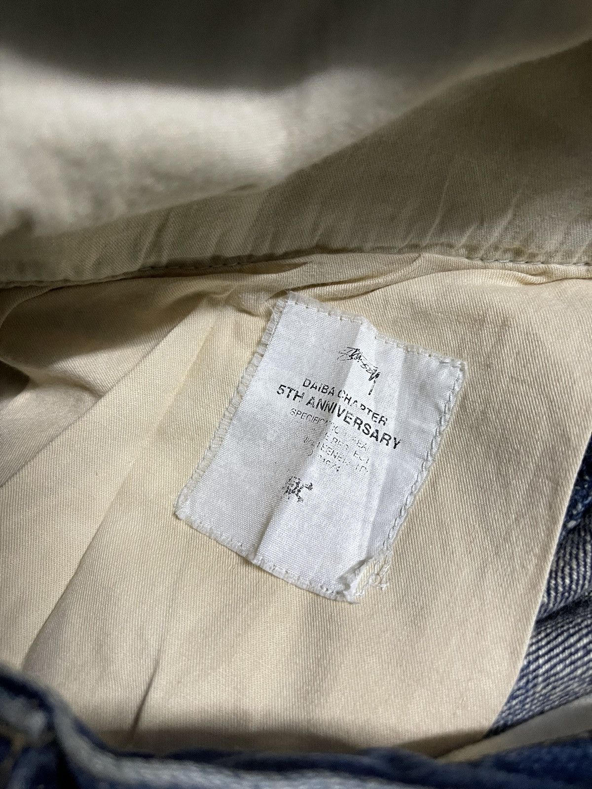 Stussy × Vintage Stussy 5TH Anniversary Jeans Size US 32 / EU 48 - 11 Thumbnail