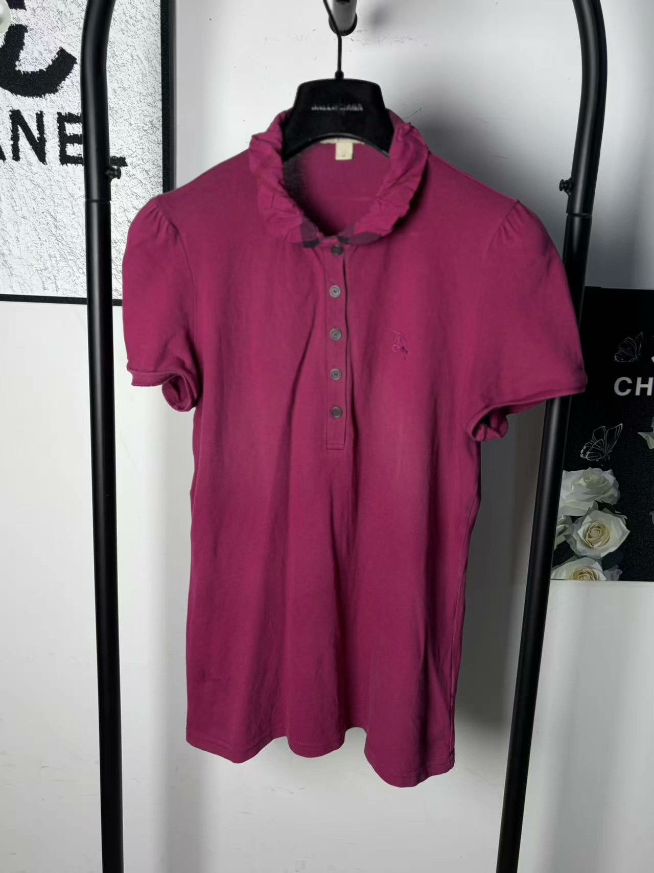 Burberry Burberry White Polo m Men Size US M / EU 48-50 / 2 - 1 Thumbnail