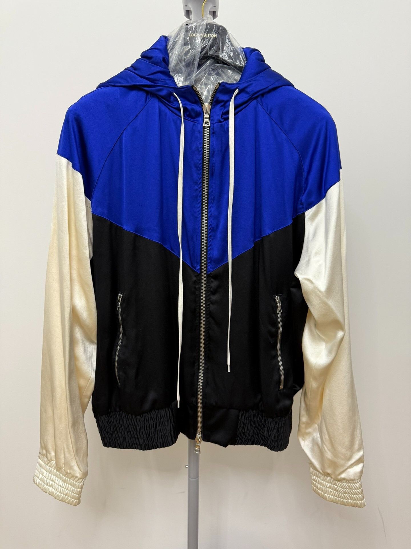 Amiri AMIRI Silk Zip Hoodie Jacket Size US L / EU 52-54 / 3 - 1 Thumbnail