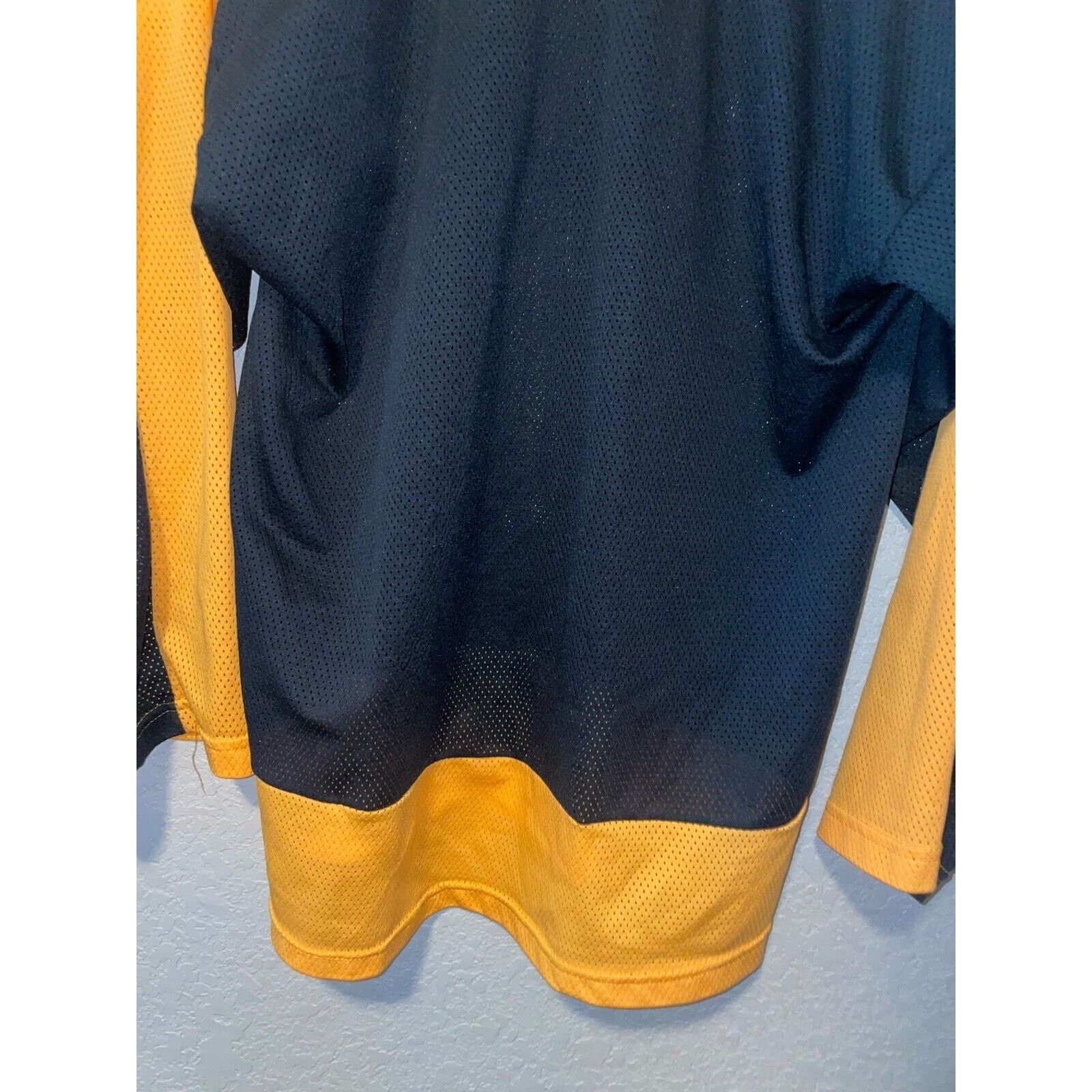 Vintage Vintage Hattem Hockey Jersey Black Yellow NHL 90s VTG Large Size US L / EU 52-54 / 3 - 3 Thumbnail