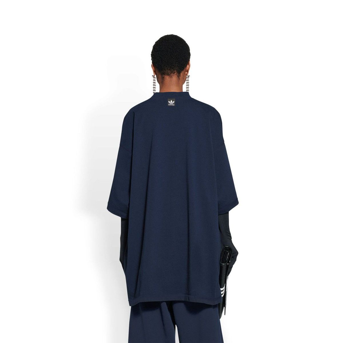 Balenciaga Rare Balenciaga x Adidas Oversized T-shirt Size US XL / EU 56 / 4 - 4 Thumbnail