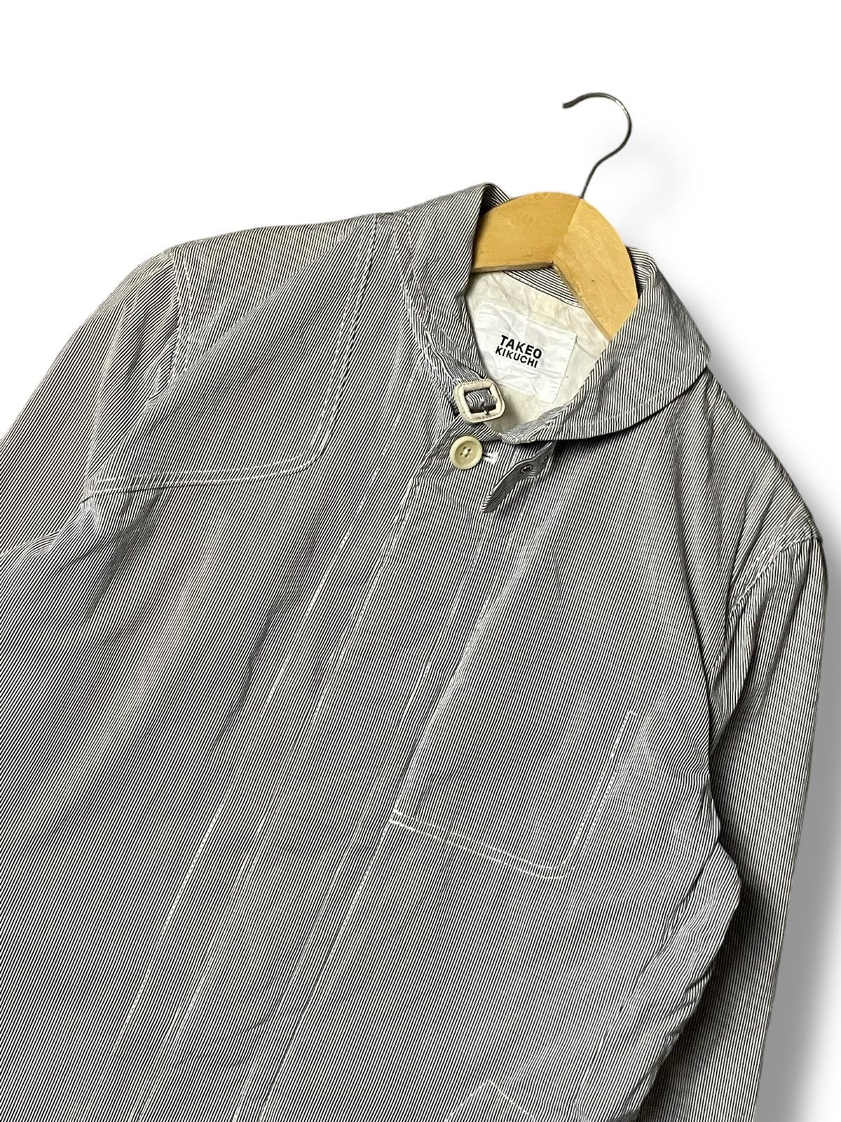 Japanese Brand × Takeo Kikuchi × Vintage Vintage Takeo Kikuchi Hidden Button Jacket (72) Size US XXS / EU 40 - 2 Thumbnail