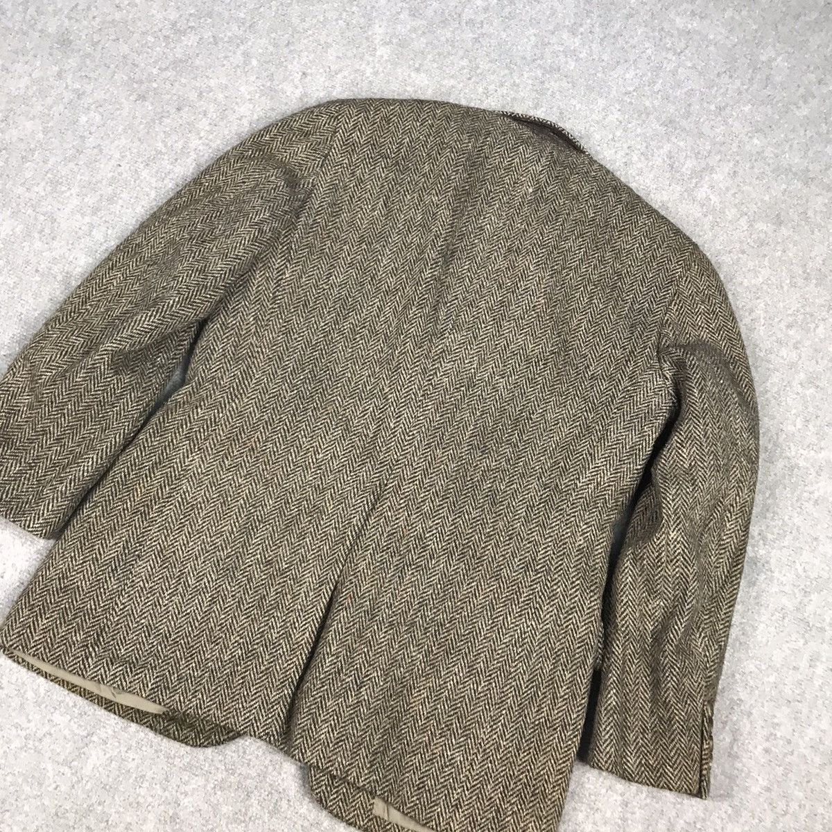 Harris Tweed × Vintage HARRIS TWEED WOOL BLAZER JACKET Size US M / EU 48-50 / 2 - 7 Thumbnail