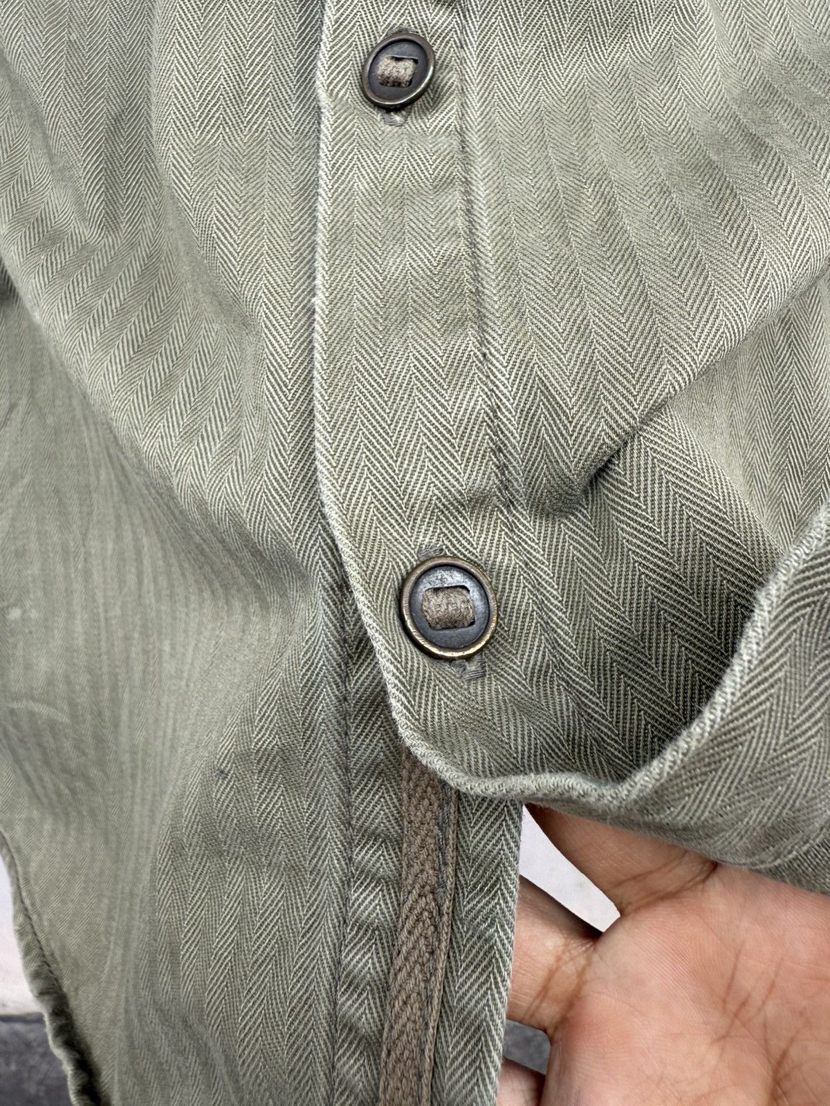 Lounge Lizard Lounge Lizard 60s Military Issued Herringbone Twill Army Size US S / EU 44-46 / 1 - 7 Thumbnail