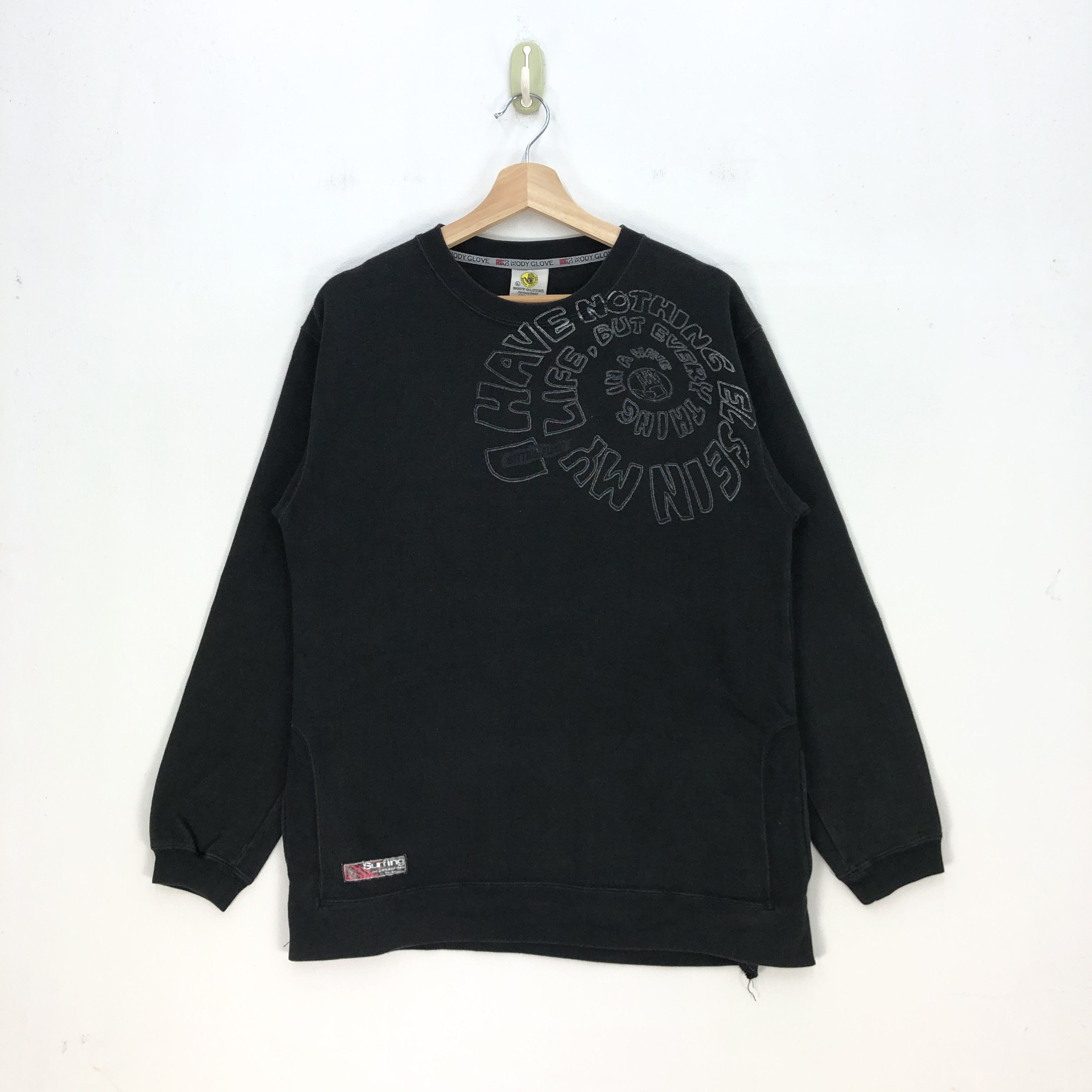 Body Glove × Vintage Vintage Body Glove Sweater Body Glove Sweatshirt Jumper Size US L / EU 52-54 / 3 - 1 Thumbnail