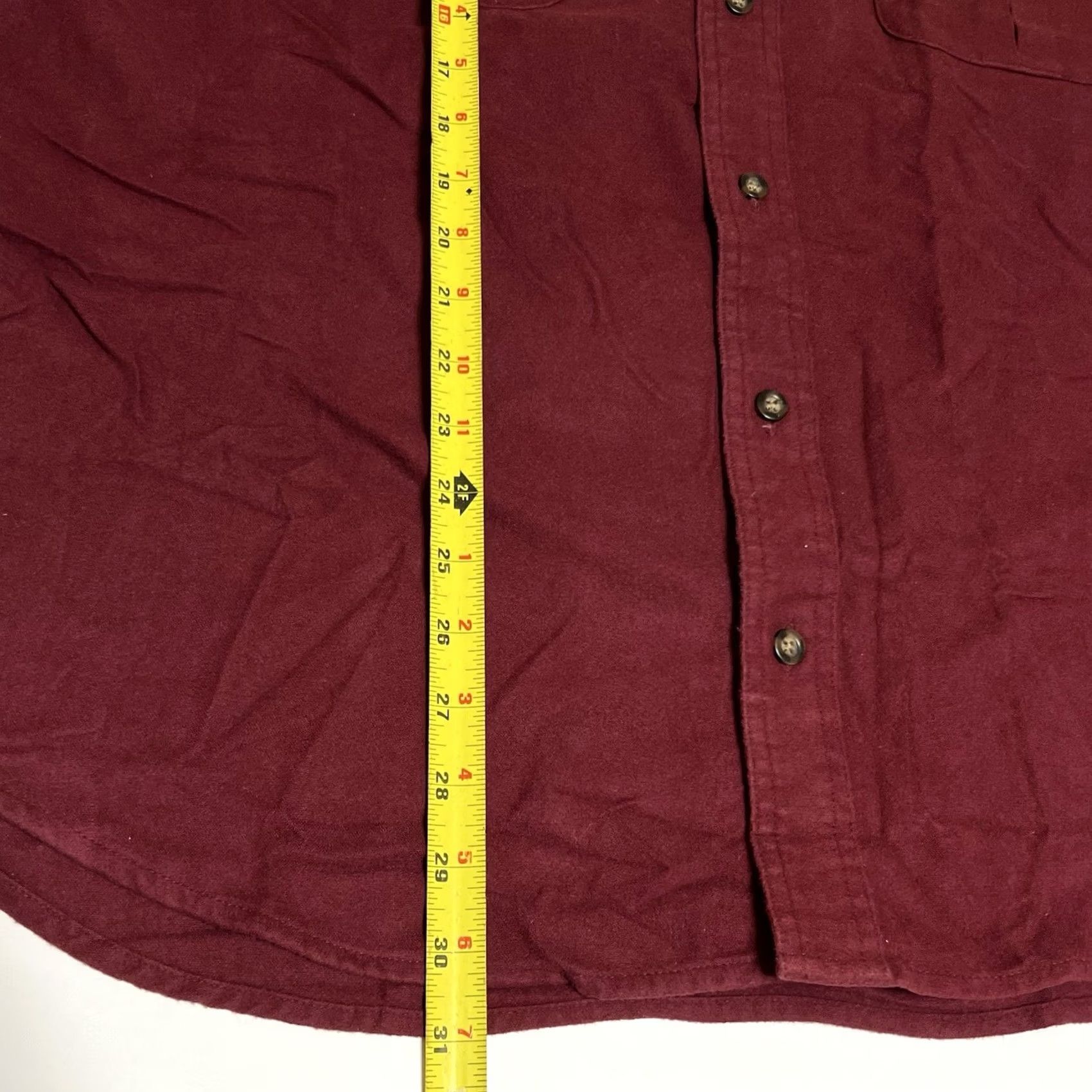 Eddie Bauer Eddie Bauer Shirt Mens L Red Long Sleeve Button-Up Collared Pocketed Chamois Button-Down Vintage? No (keep as product) Size US L / EU 52-54 / 3 - 5 Thumbnail
