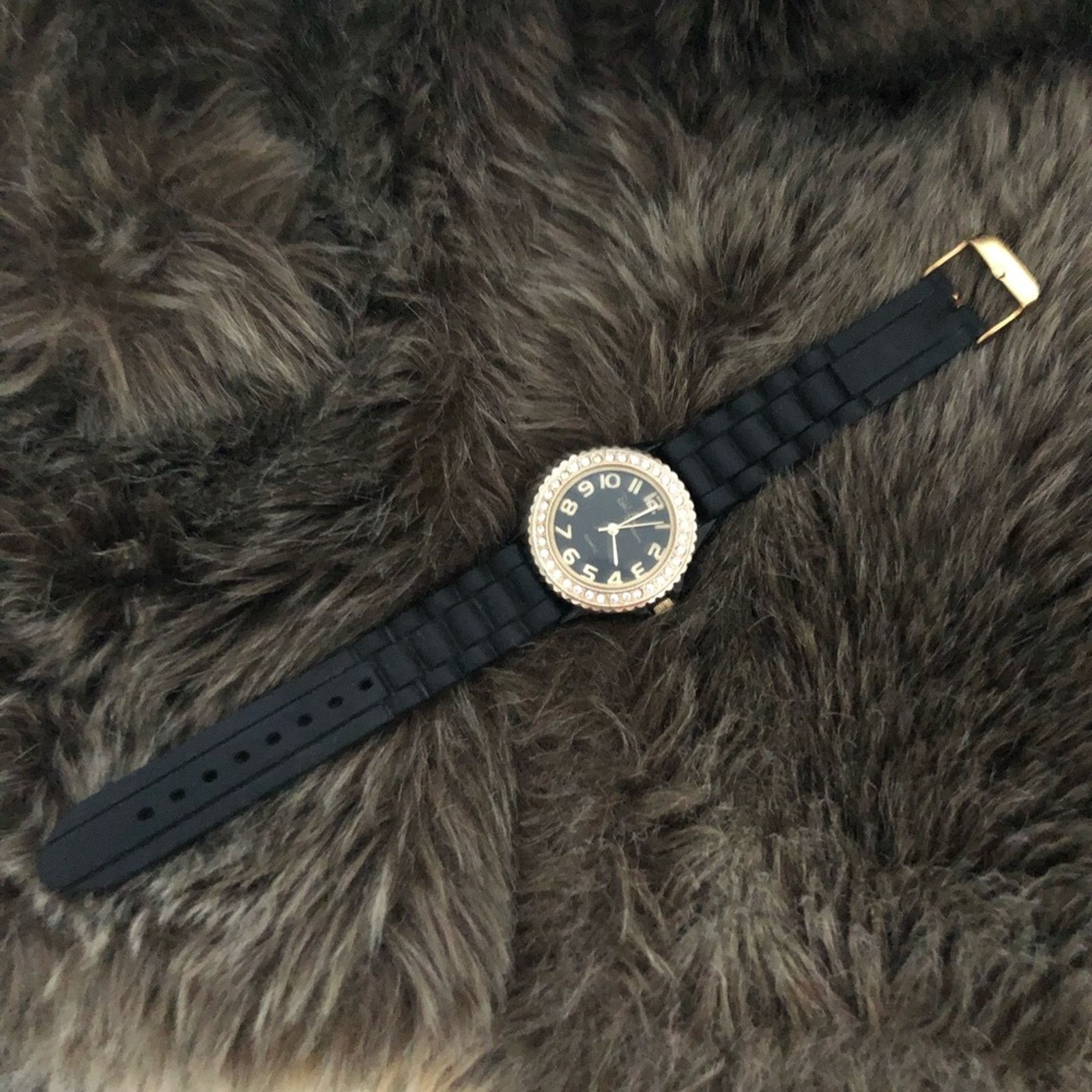 Rihanna Ladies Reb’l Fleur by Rihanna silicone band watch Size ONE SIZE - 5 Thumbnail